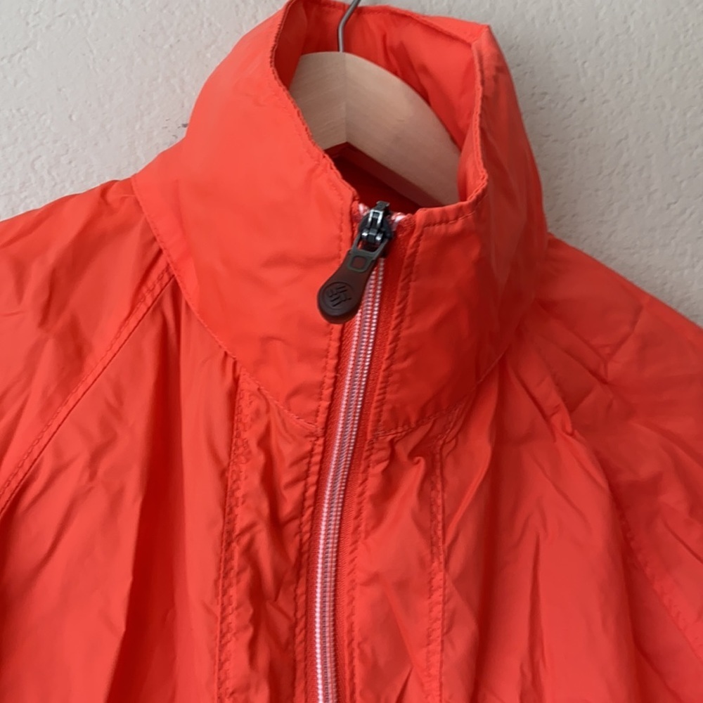Columbia Windbreaker Jacket Orange Size Small - Picture 6 of 11
